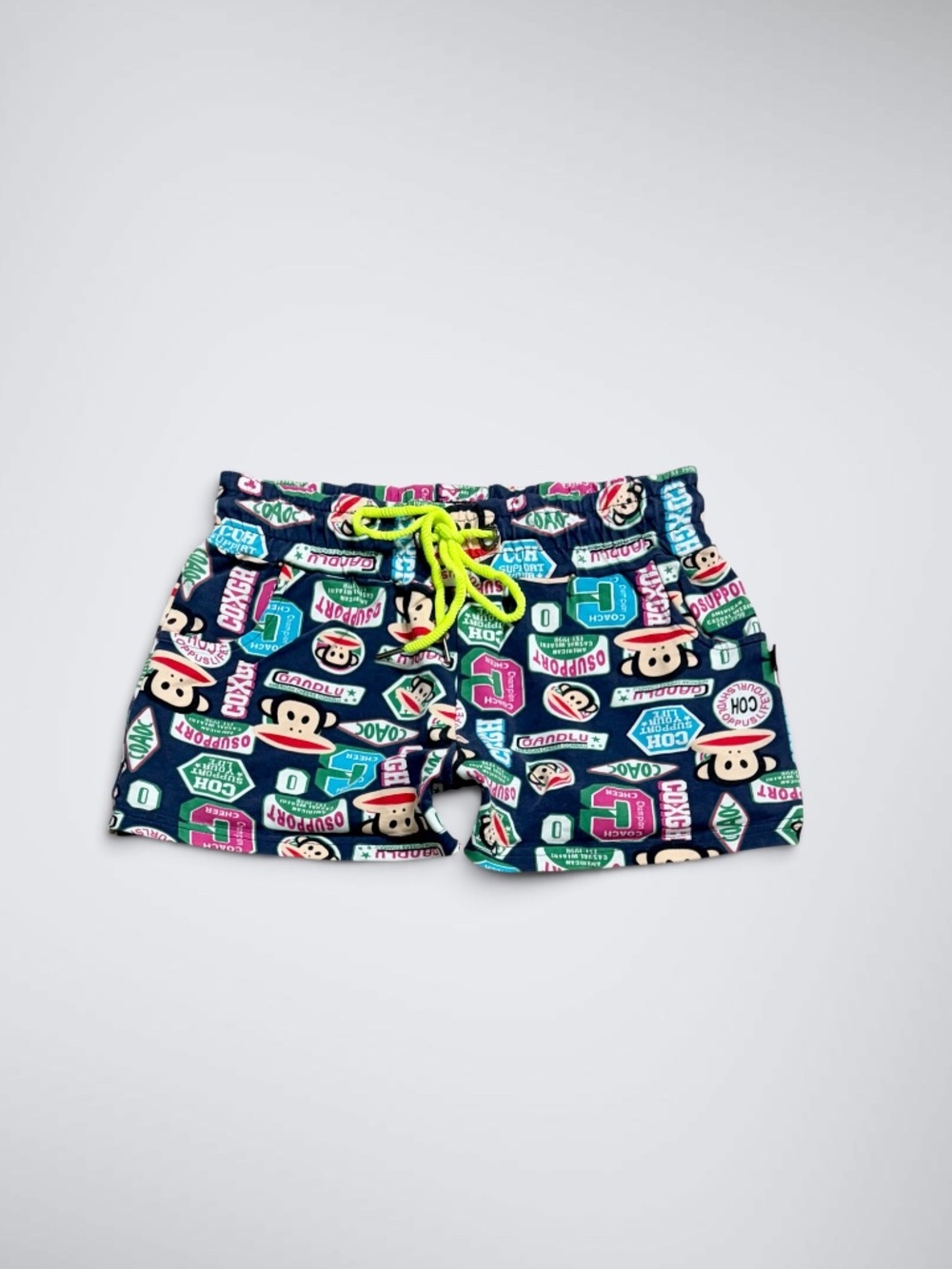 VTG 2000s Paul Frank All Over Print Micro Mini Shorts